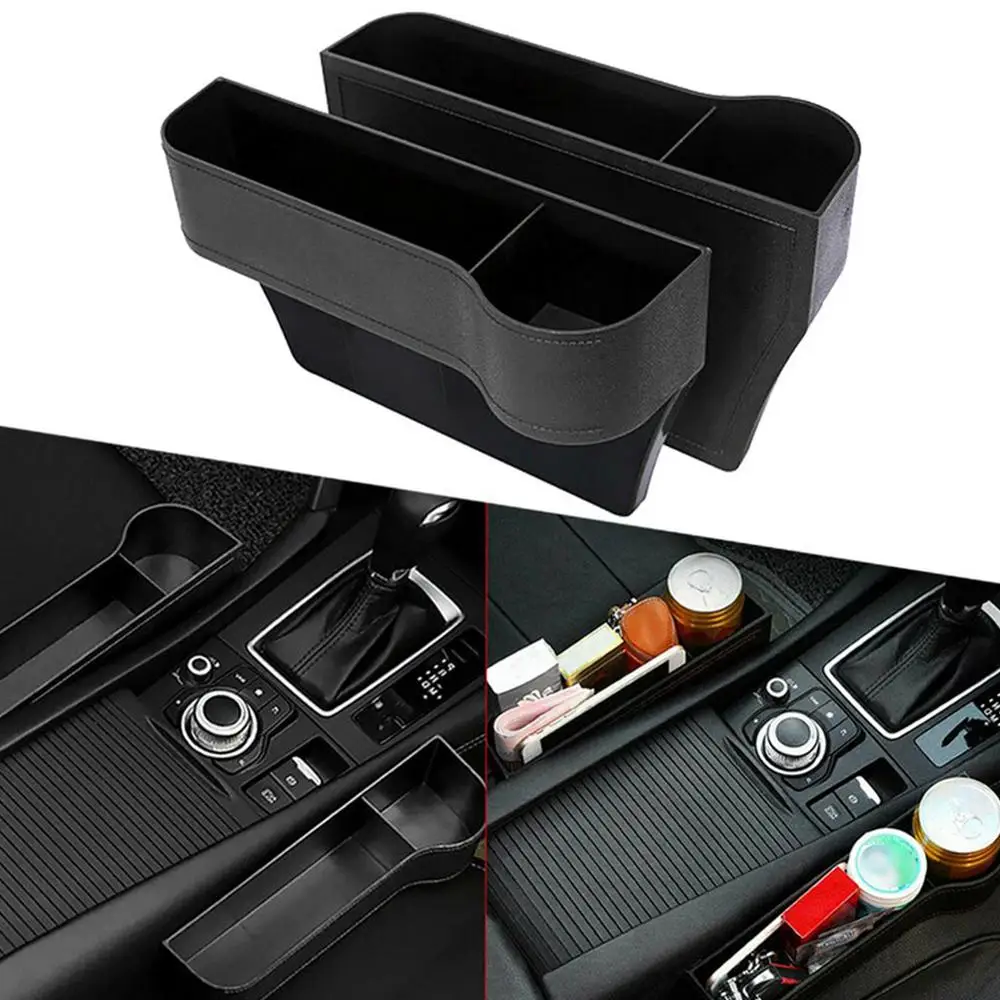 HiMISS ящик для хранения на сиденье держатель чашки органайзер многофункциональный