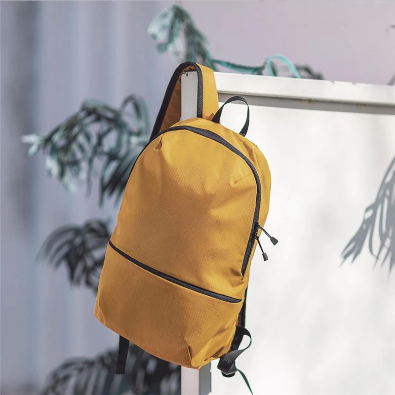Новейший Xiaomi ZANJIA 11L рюкзак, 5 цветов, уровень 4, водонепроницаемый нейлон, 14 дюймов, сумка для ноутбука, 150 г, легкая, для путешествий на открытом воздухе