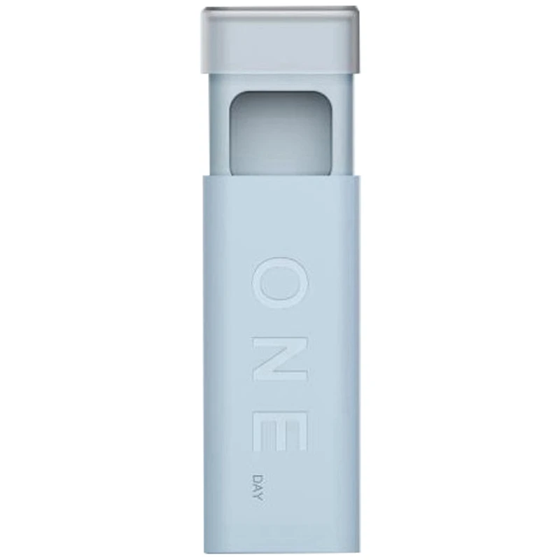 

2x Small Pill Box, Portable, Portable Box, Pill Box, Pill Bottle, Sealed and Divided, Mini Small White & Blue