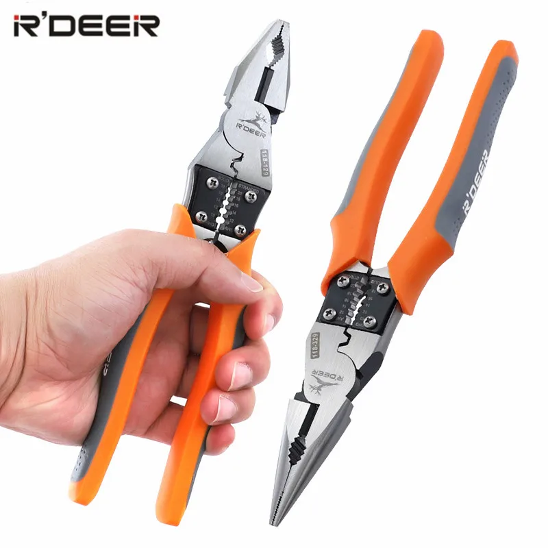 Плоскогубцы для зачистки проводов острый резак трудосберегающие обжимные