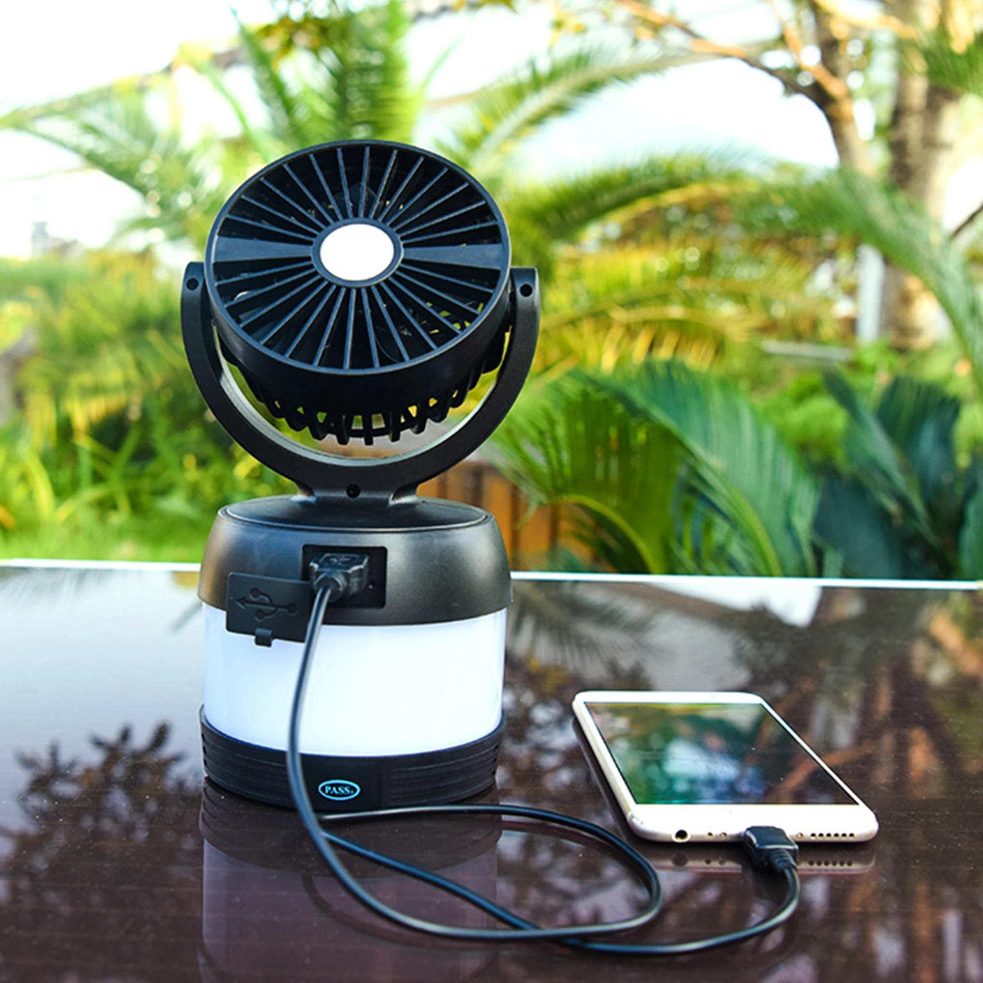 

3-в-1 Регулируемый мини-вентилятор с регулируемой скоростью