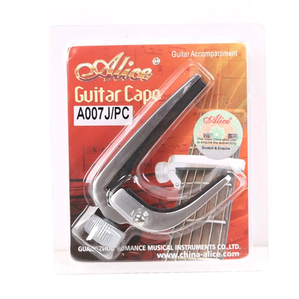 

Electric Guitar Capo Key Trigger Metal Quick Change Tune 1pc 8*4*1.5cm