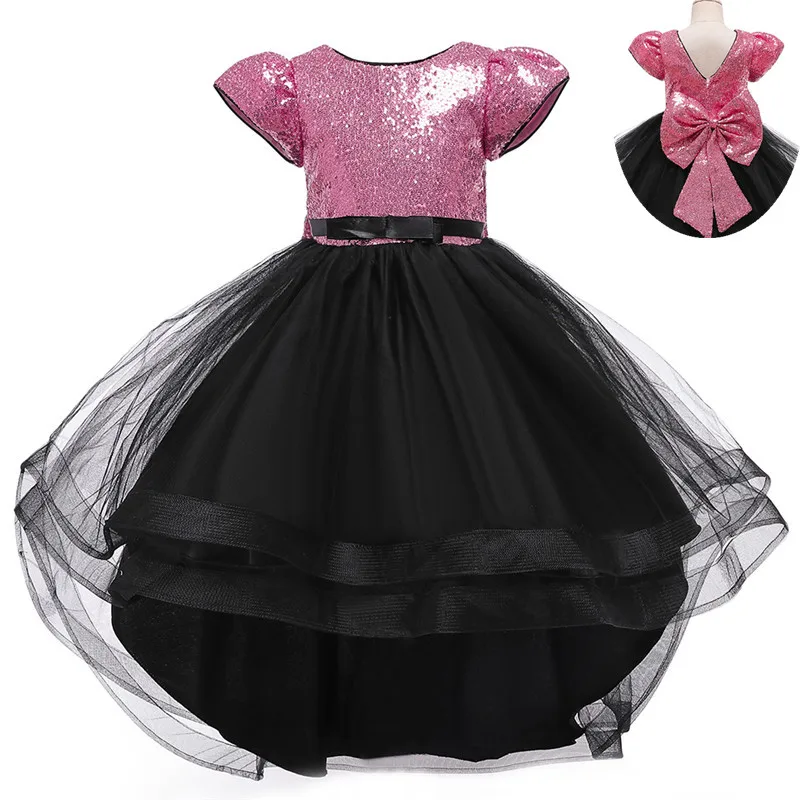 Детское платье с цветочной пачкой для девочек детвечерние праздничное свадебное