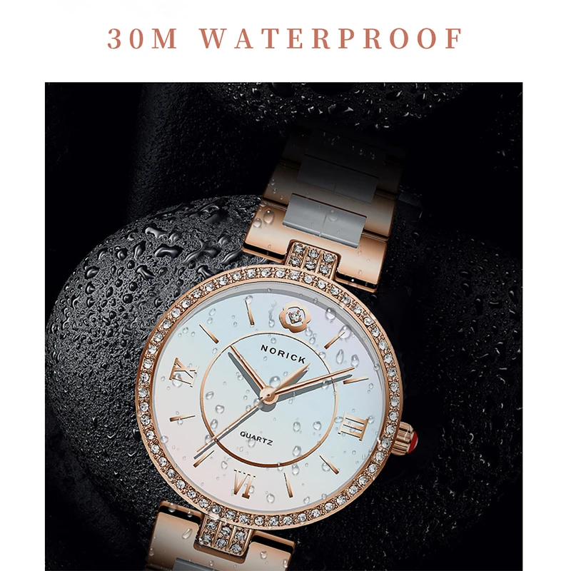 Новые модные креативные женские часы NIBOSI браслет керамические