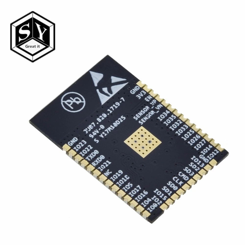 ESP32 ESP-32 ESP32S ESP-32S CP2102 беспроводной WiFi Bluetooth макетная плата Micro USB двухъядерный усилитель мощности фильтрующий модуль