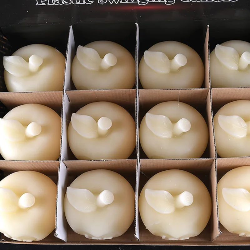 Имитация яблока ароматерапия фруктовая свеча подарок на день рождения торт