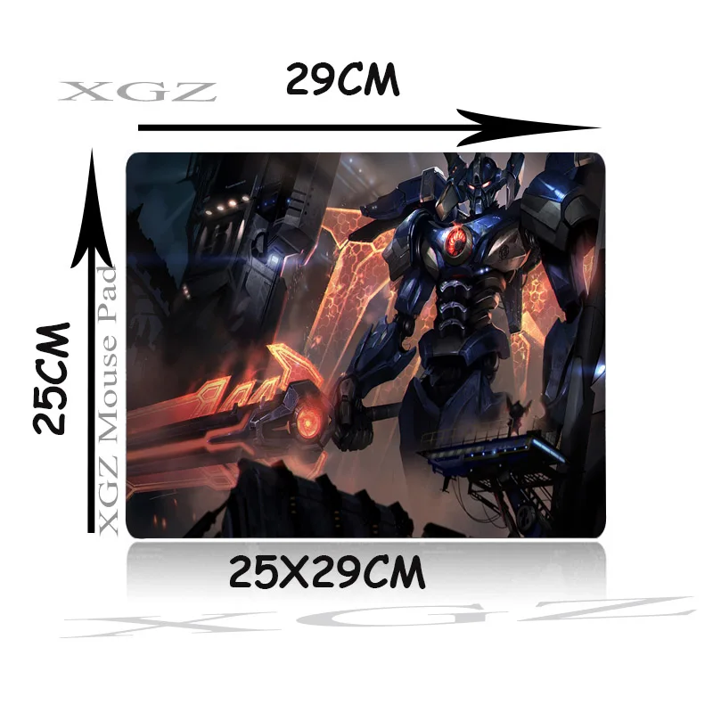 

XGZ For LOL Csgo Dota Large Mouse Pad Lock Edge Custom Classic Anime Warrior Computer Desk Mat Speed Slip 900x400 / 900x300 Xxl