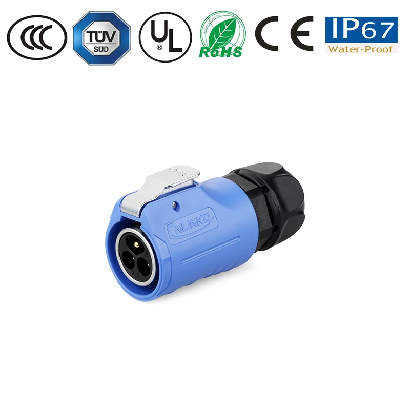 Водонепроницаемый Соединительный кабель для проводника общественная вилка