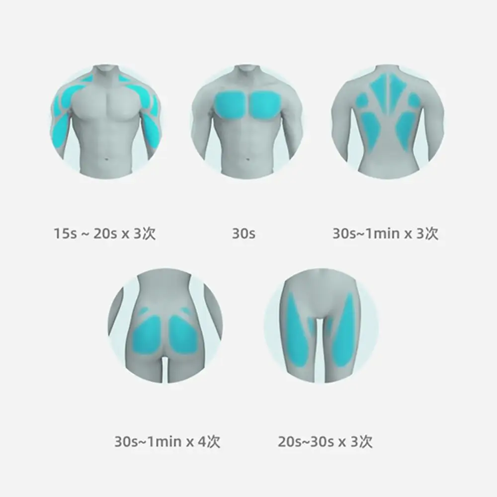 Массажер для глубокого массажа мышц с функцией релаксации и формирования тела