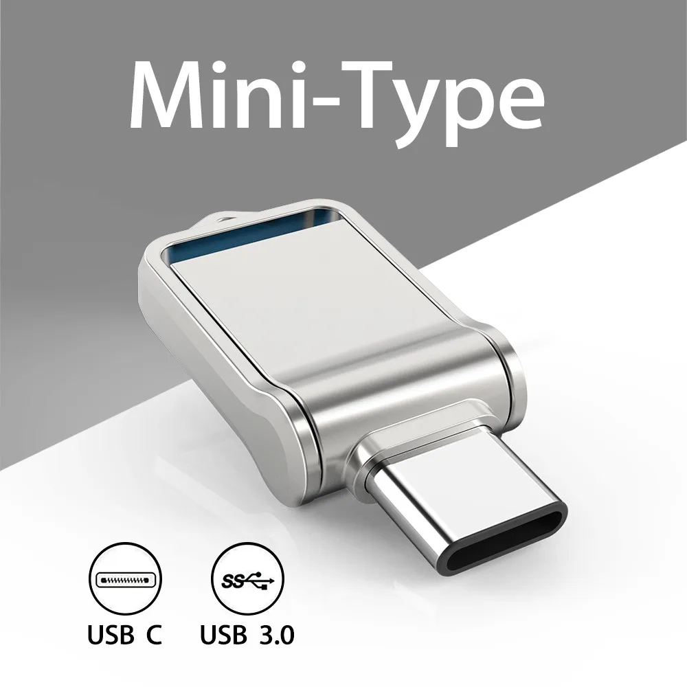 Карта памяти TOPESEL Mini емкость 32 ГБ 64 128 Тип C Ultra Dual флеш накопитель USB 3 0|USB