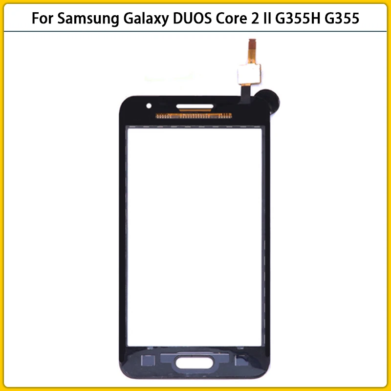 New G355 Touchscreen For Samsung Galaxy DUOS Core 2 II SM-G355H G355M Touch Screen Panel Digitzer Sensor LCD Front Glass Lens | Мобильные