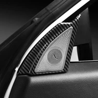 for toyota highlander crown kluger 2021 2022 car accessories door window a pillar triangle tweeter audio speaker cover trim