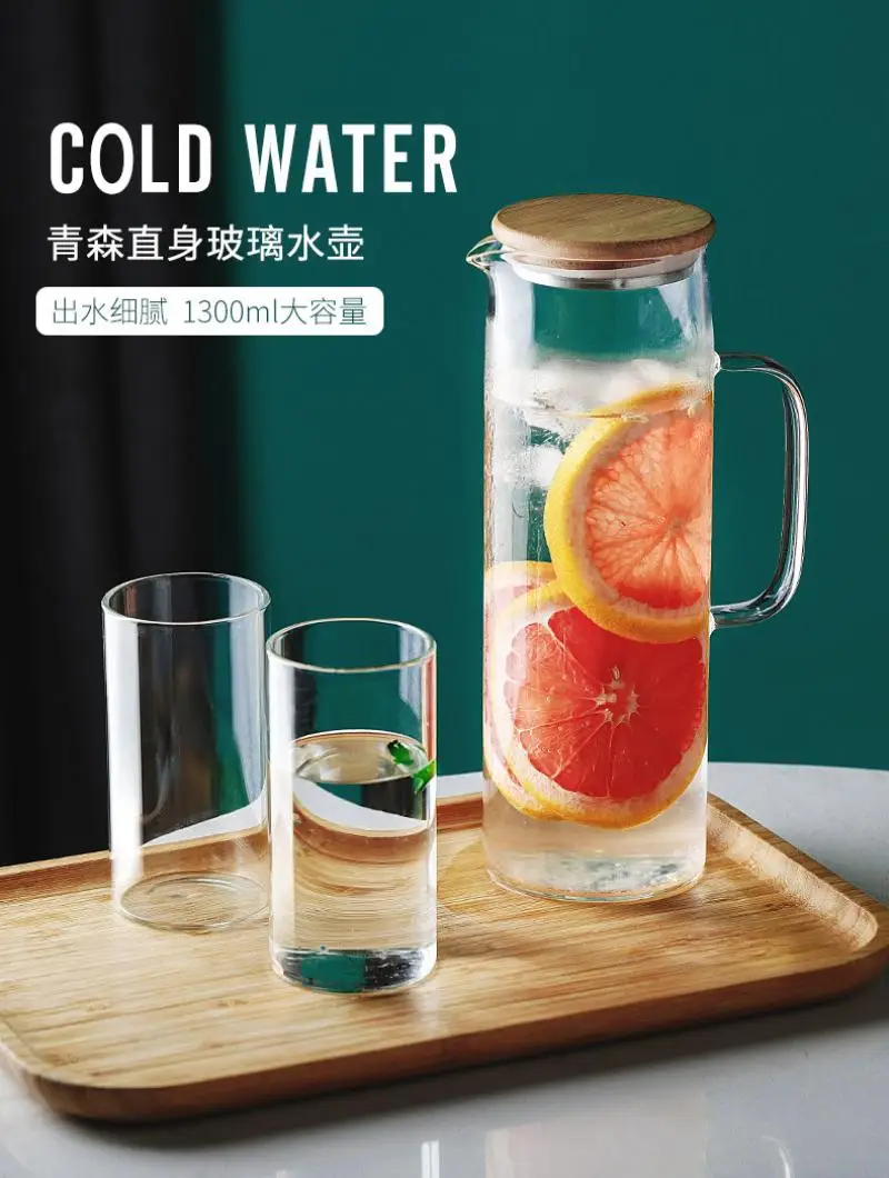 Бытовая кастрюля из холодного стекла с крышкой и герметичной стяжкой для