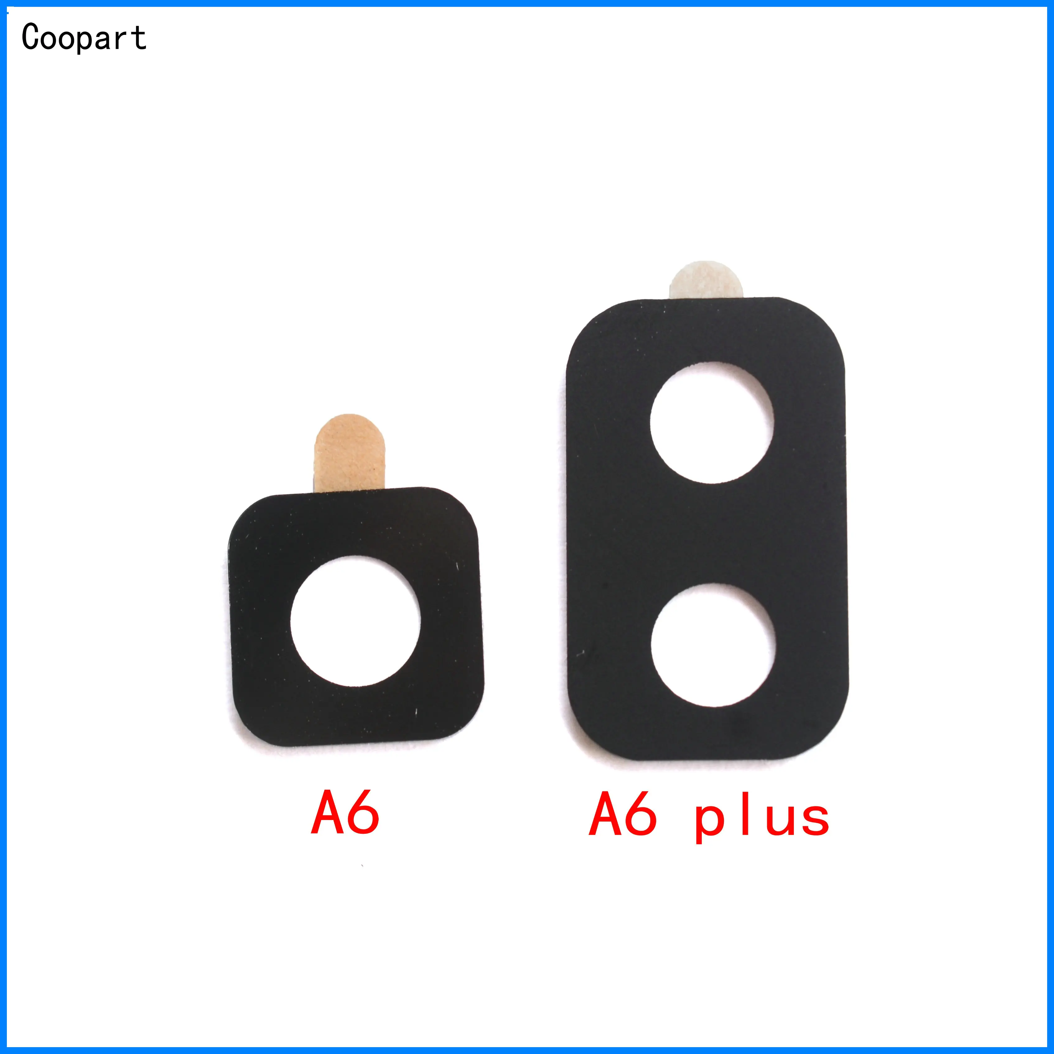 

2 шт./лот, Новые запасные стекла для объектива задней камеры для samsung Galaxy A6 /A6 plus /A6 + (2018), высшее качество