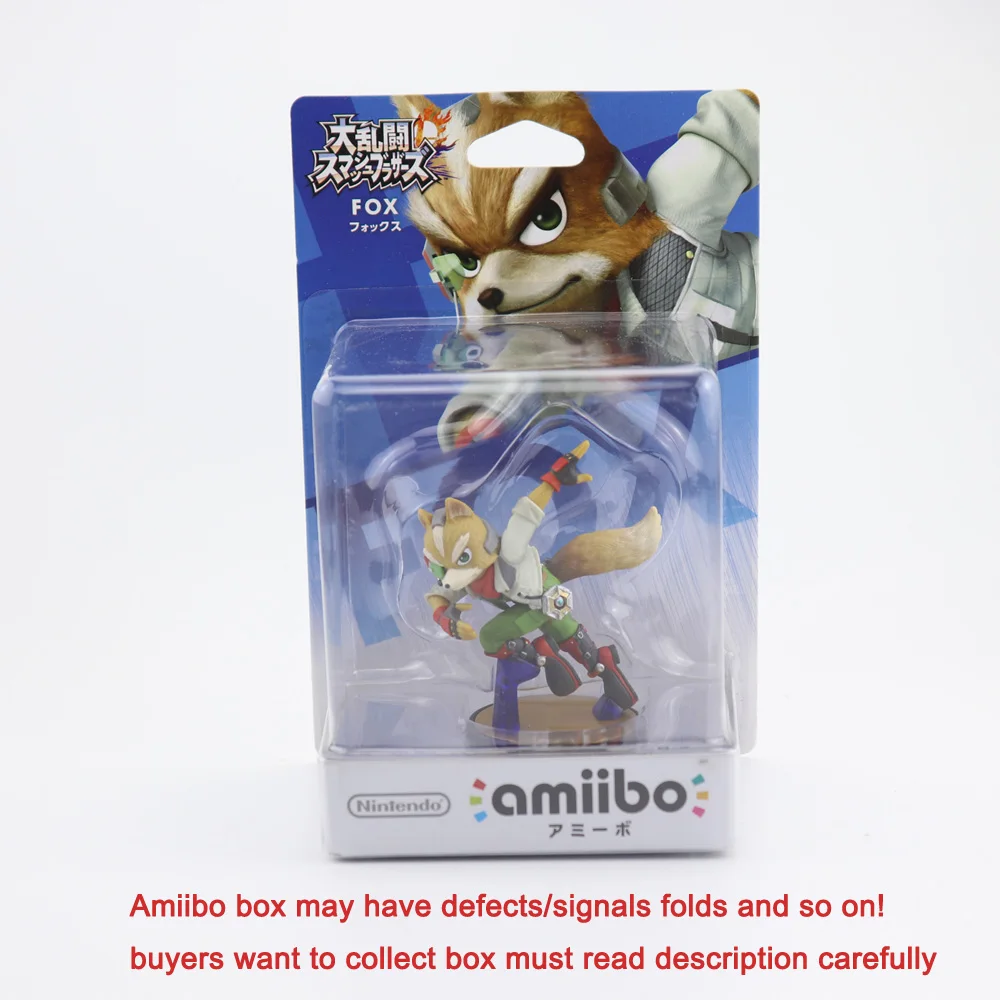 Fox Фигурка Amiibo Super Smash Bros. Серия Для nintendo переключатель Фирменная Новинка - Цвет: Fox