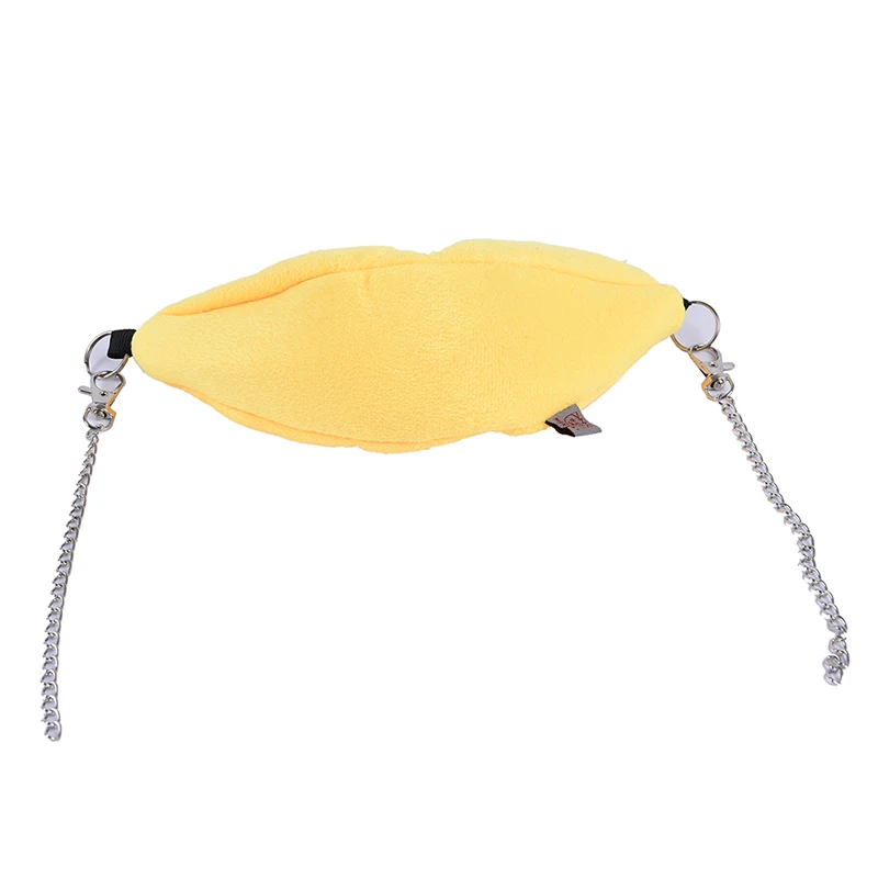 Хлопковое гнездо для хомяка в форме банана домашний гамак двухъярусная кровать