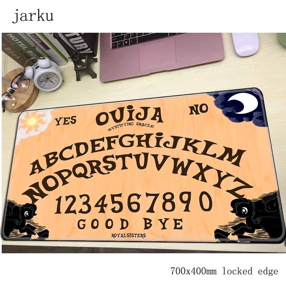 ouija board pad mouse computador gamer mause 700x400X2MM padmouse big HD print mousepad ergonomic gadget office desk mats | Компьютеры и