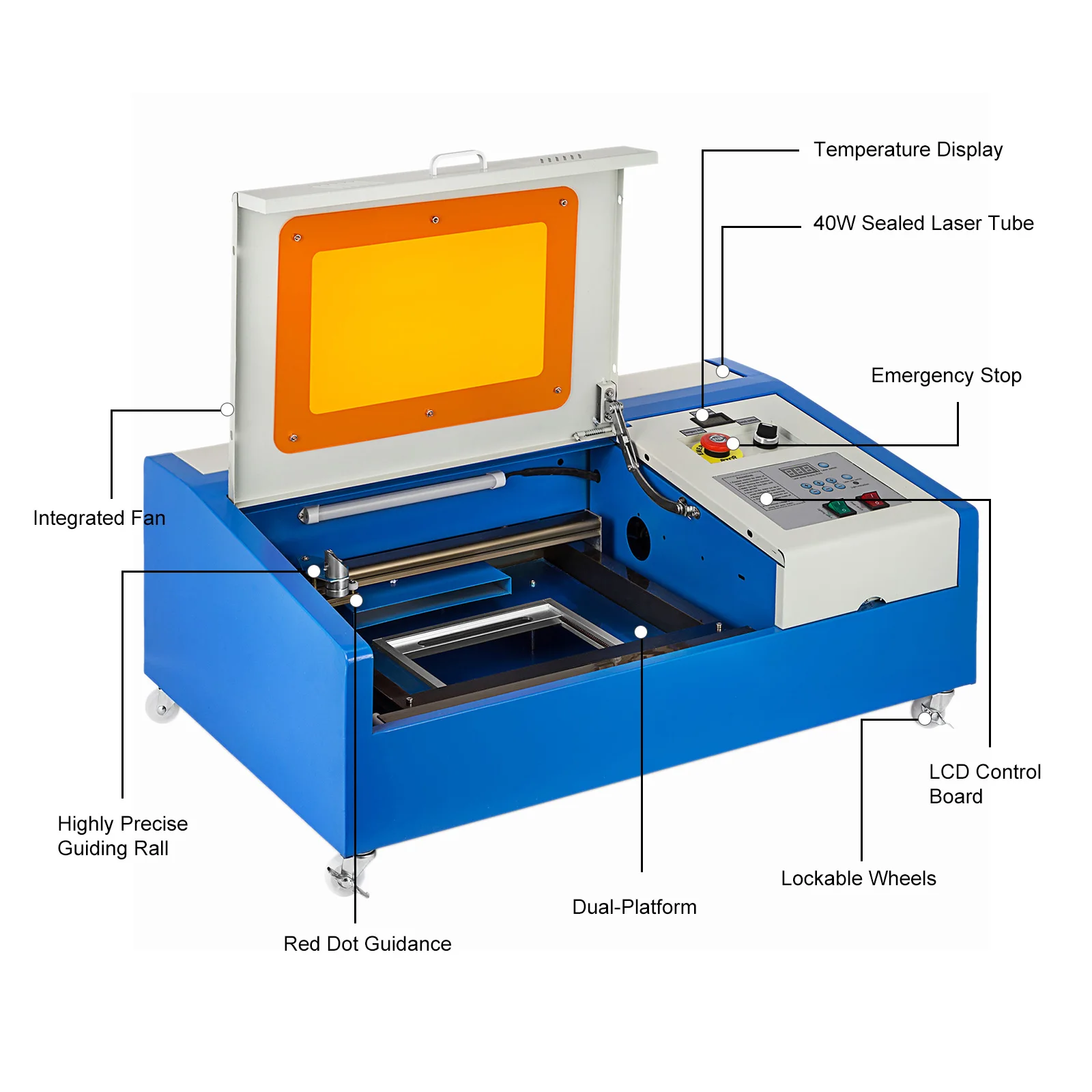 

K40 40w Laser Cutter Engraving Cutting Machine Laser Engraver 3020 For Wood Acrylic 110V/220V