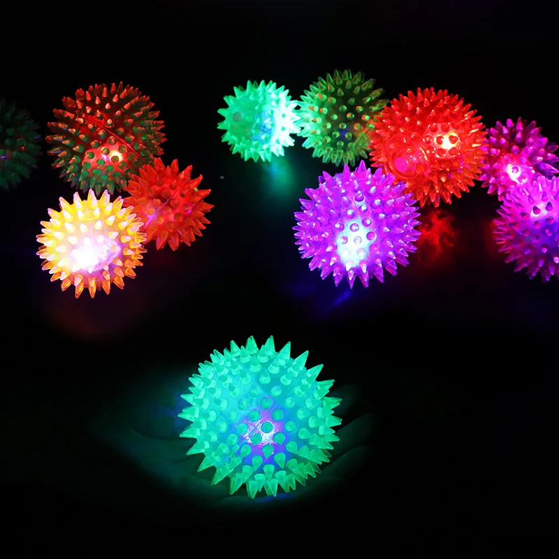 1 подсветка ПК резиновая игрушка для собаки шарики кошки или скрипучий игрушки