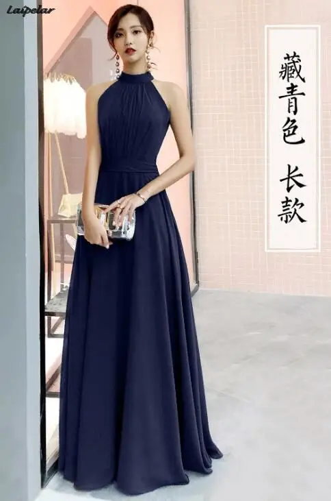 long blue 2XL размера плюс платья новая женская одежда пляжные богемные напольные Длина длинное платье галстук Талия Без Рукавов v-образный вырез шифоновое платье пояс - Цвет: long blue