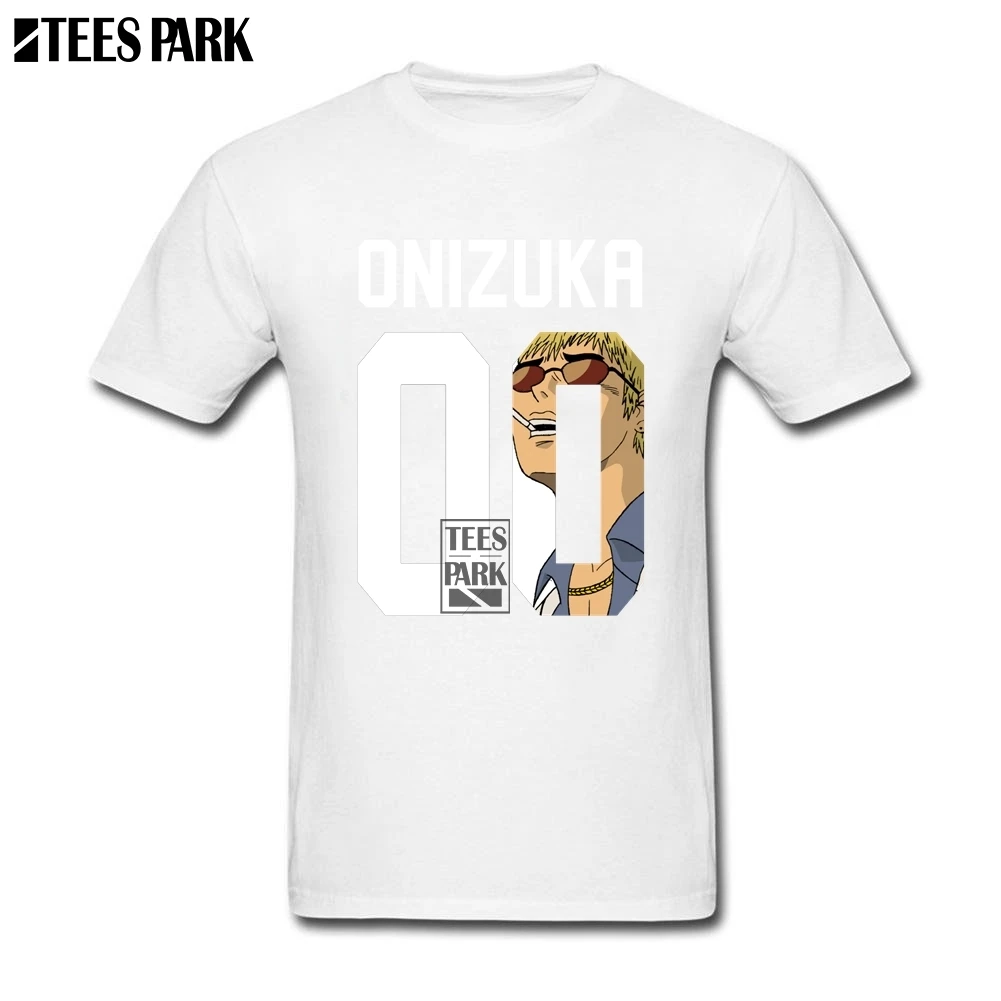 Футболки с фильмами Onizuka GTO Great Teacher мужские футболки из натурального хлопка
