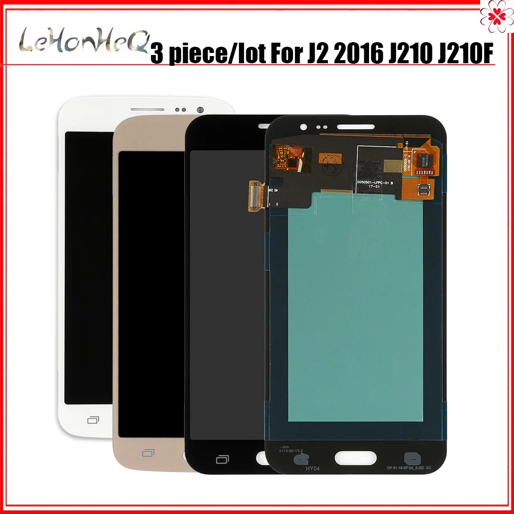 

3 шт./партия, сенсорный ЖК-экран для Samsung Galaxy J2 2016 J210