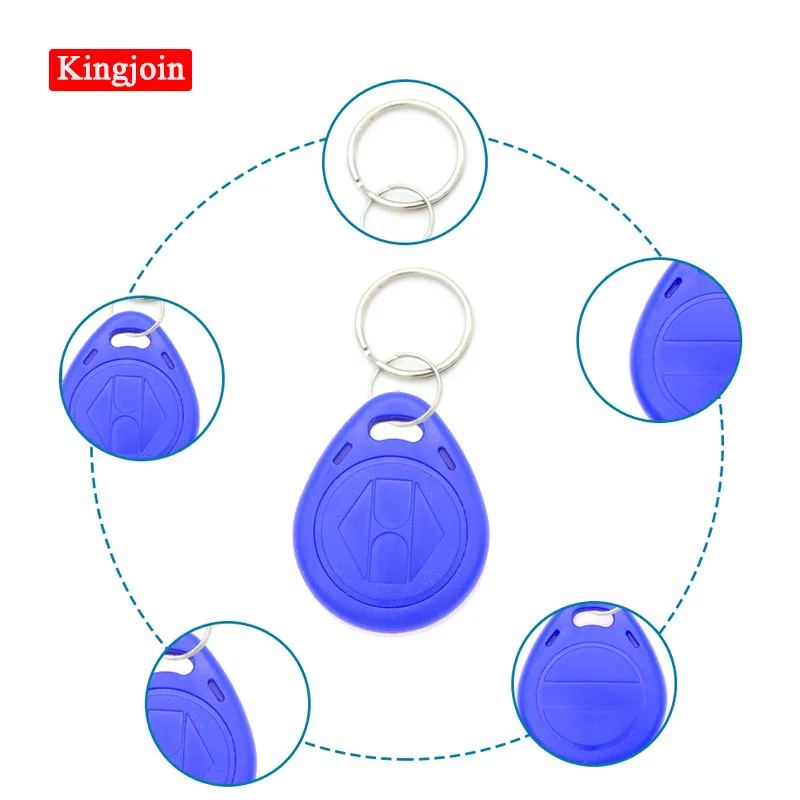 125 кГц RFID Бесконтактный Брелоки Кольцо контроль доступа карты ID Тег дверь вход с