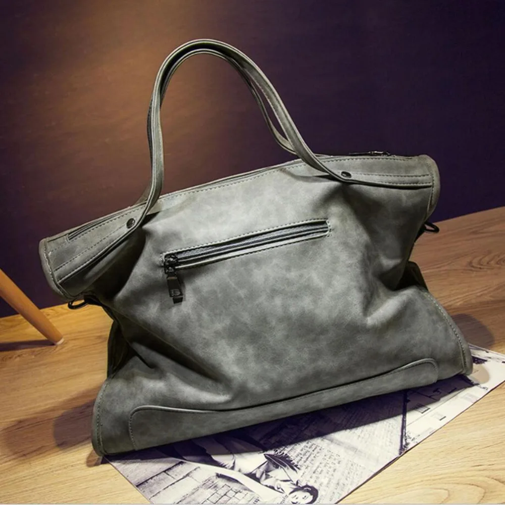 

Brand Large Pocket Casual Tote Women's Handbag Shoulder Handbags Leather Capacity Bags Women Bolso Mujer Bolsa Feminina
