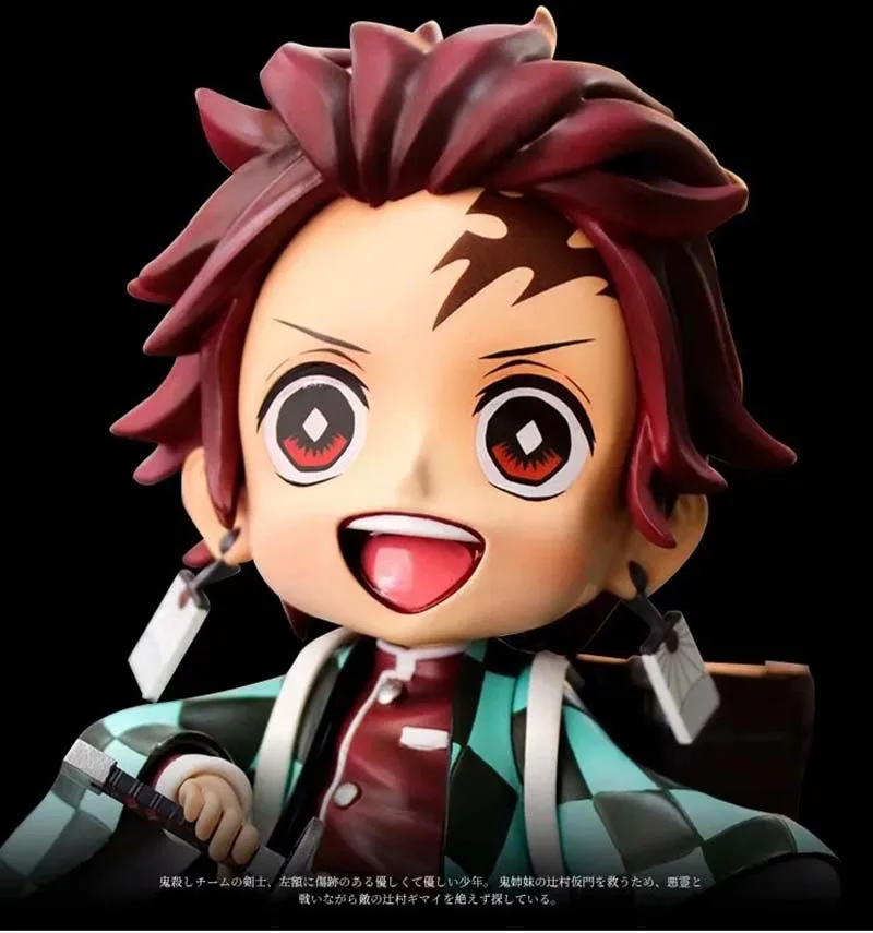 

Demon Slayer Cute Kamado Tanjirou Figure Scene Statue Collectible Toys
