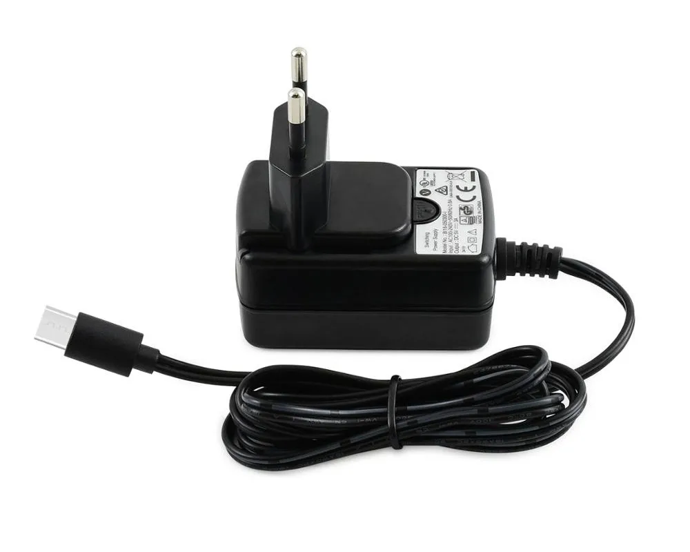Raspberry Pi 4 USB-C US/EU/UK источник питания 5 В/3 а с сертификатом безопасности Мульти