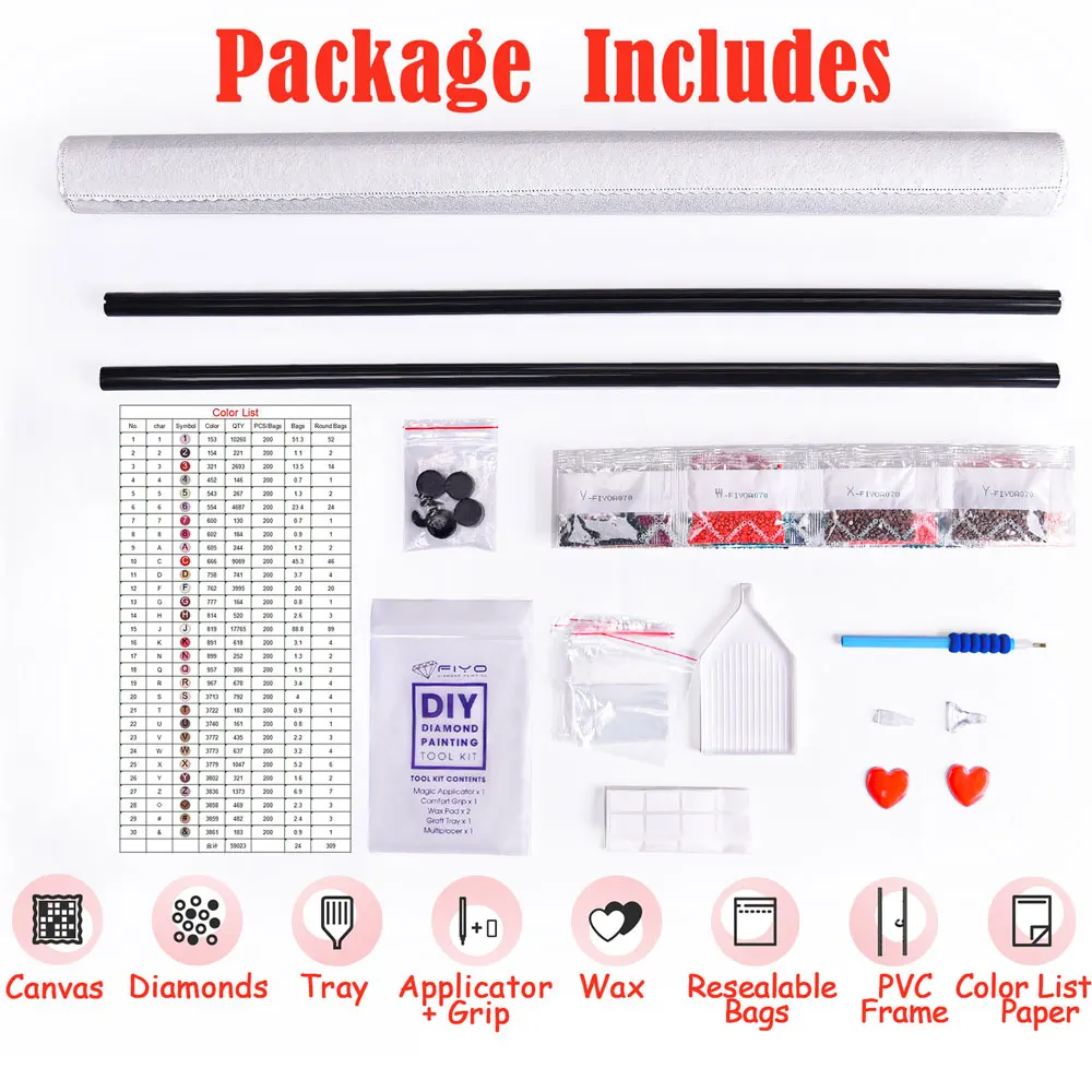 Картина с рамкой из страз фантазия искусственное аниме искусственная вышивка 5D