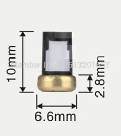 Оптовая продажа 20 штук топливный инъектор фильтр micro 6 6*2 8*10 мм для marelli