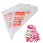 100 шт. одноразовый кондитерский мешок, кондитерские мешки 12 дюймов, сумка для глазирования, помадки, торта, крема, инструменты для украшения кексов, разнообразные Кондитерские мешки