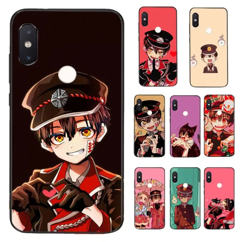 

FHNBLJ Anime Toilet related Hanako kun soft Phone Cover for Xiaomi Redmi 5 5Plus 6 6A 4X 7 7A 8 8A 9 Note 5 5A 6 7 8 8Pro 8T 9
