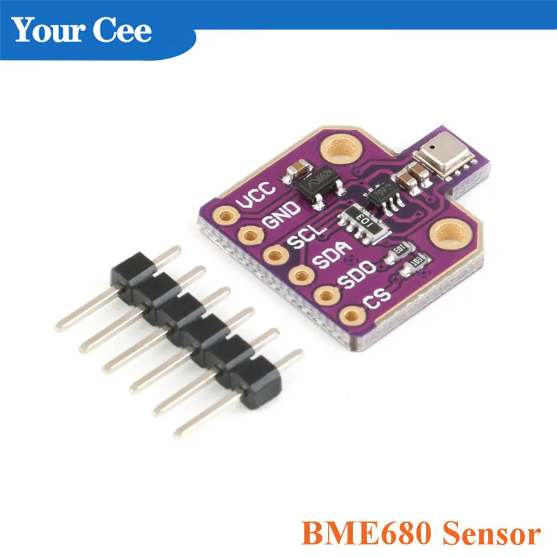 BME680 цифровой Температура влажности Давление Сенсор CJMCU-680 высотные модуль