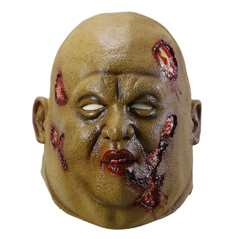 Хэллоуин жуткий страх зомби ужасный реалистичный гнилые уход за кожей лица маска