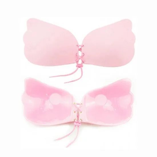 

Women's Self-adhesive Strapless Bandage Bra Women's Underwear Invisible Bra Word Shoulder Dress Underwear Gathered Fixed Sexy