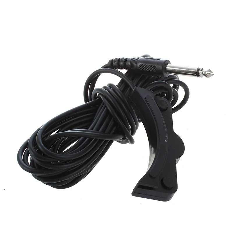 Классическая усилитель акустической гитары Soundhole Пикап 6 3 мм Jack 5 м кабель черный |