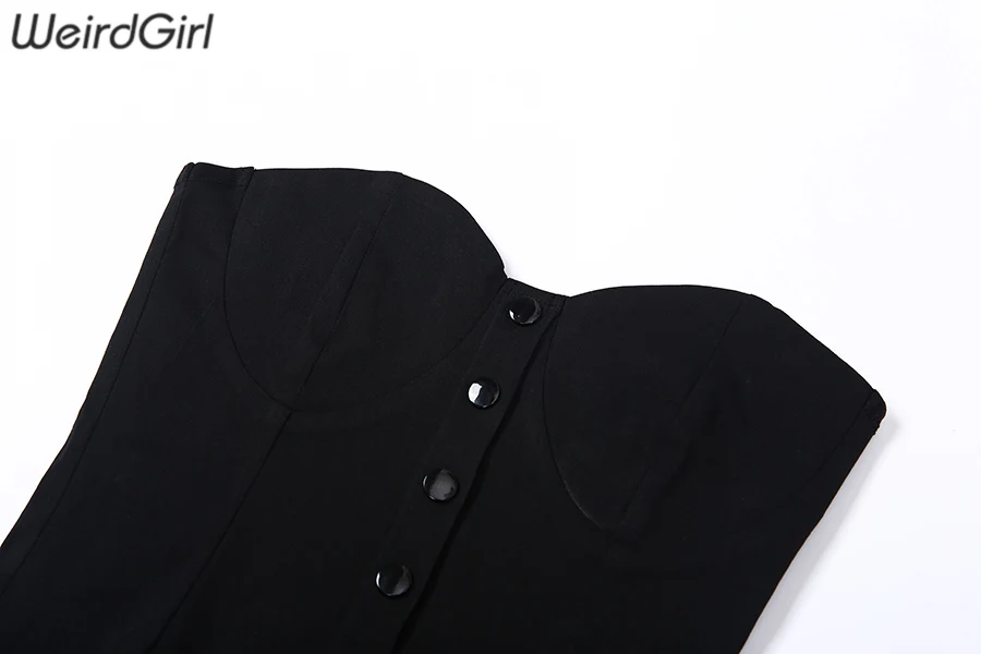 Weirdgirl women sexy tank tops party night club solid color slim sleeveless female vest crop tops off shoulder summer new