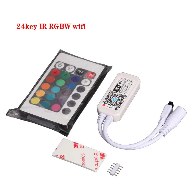Bluetooth-Совместимый Беспроводной контроллер Wi-Fi RGB/RGBW ИК RF светодиодный для