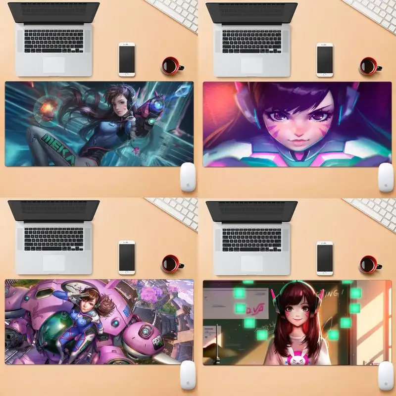 Купи D.VA Gamer Silicone Large/small Pad To Mouse Game Large Gaming Laptop XL Non-slip Rubber Office Computer Mouse Pad за 539 рублей в магазине AliExpress