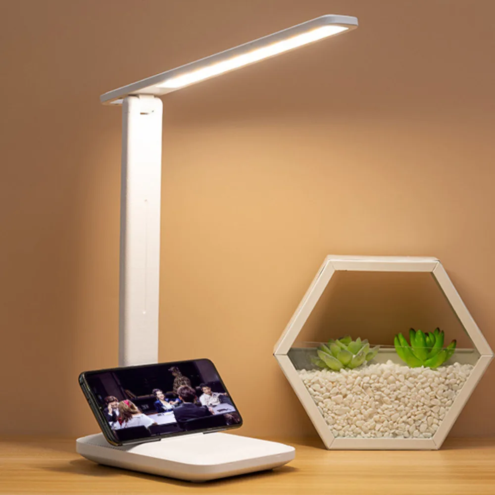 

Desk Table Bed Reading Lamp Reading Eye Protection Learning Led Rechargeable Children's Bedroom Bedside Lamp Student Book Light