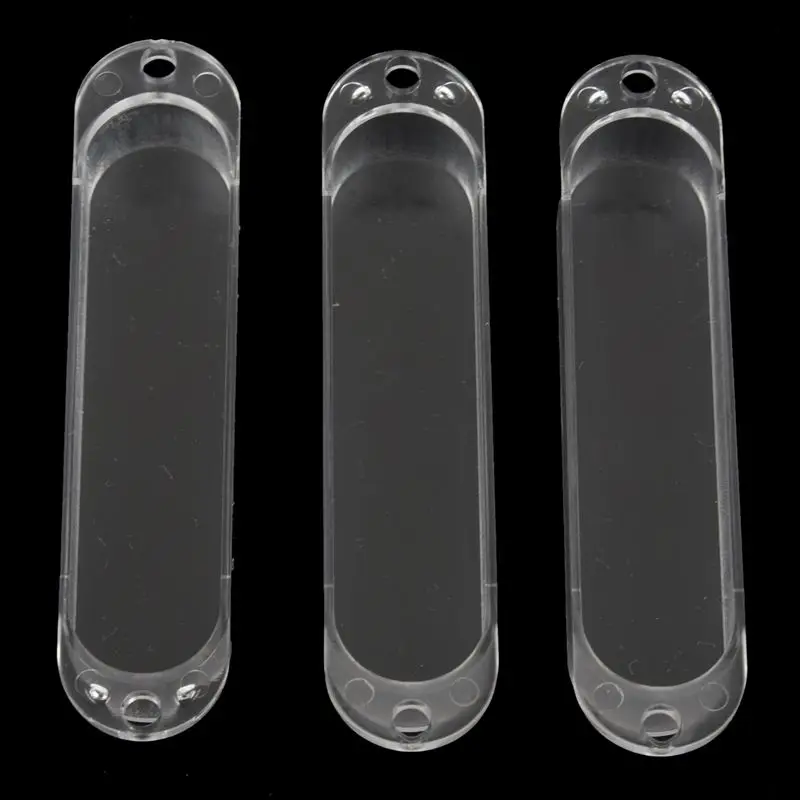 Прозрачные закрытые одинарная катушка звукоснимателя для Fender электрогитара Strat -