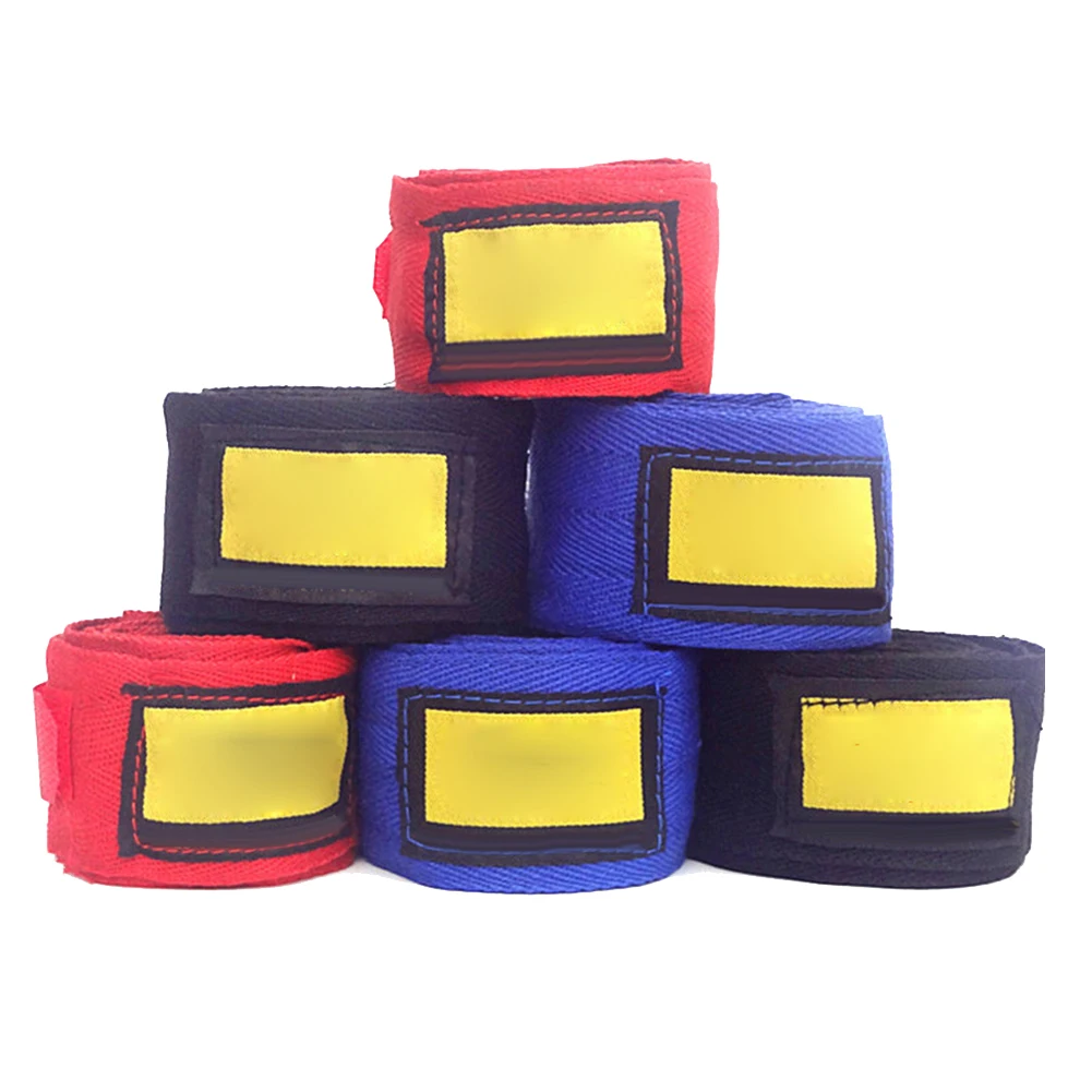 

2 Pcs Boxing Bandage Hands Wristband Wrist Support Breathable for Training Protective FEA889