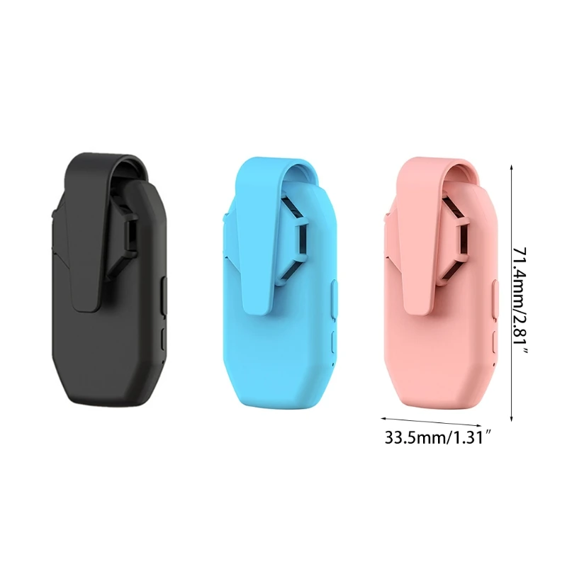 

Personal Wearable Air Face Fan for Face Mask USB Rechargeable Mini Portable Reusable Clip Fan for Outdoor Cycling Travel