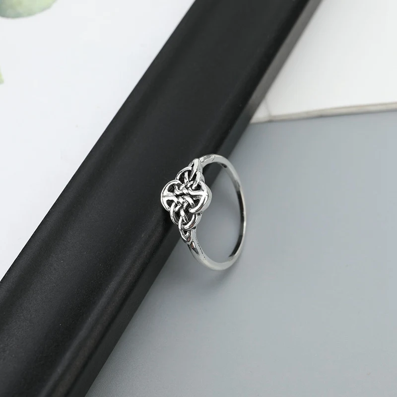 Женское Винтажное кольцо из оксида серебра с крестом в стиле панк рыцари оптовая