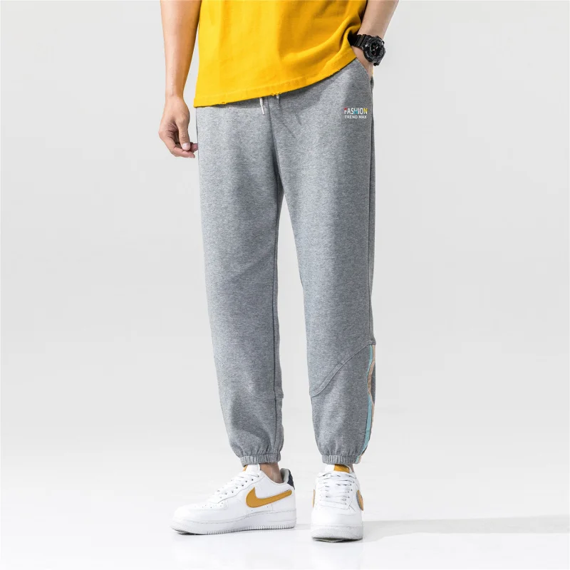 Мужские спортивные брюки повседневные тренировочные длиной до щиколотки для