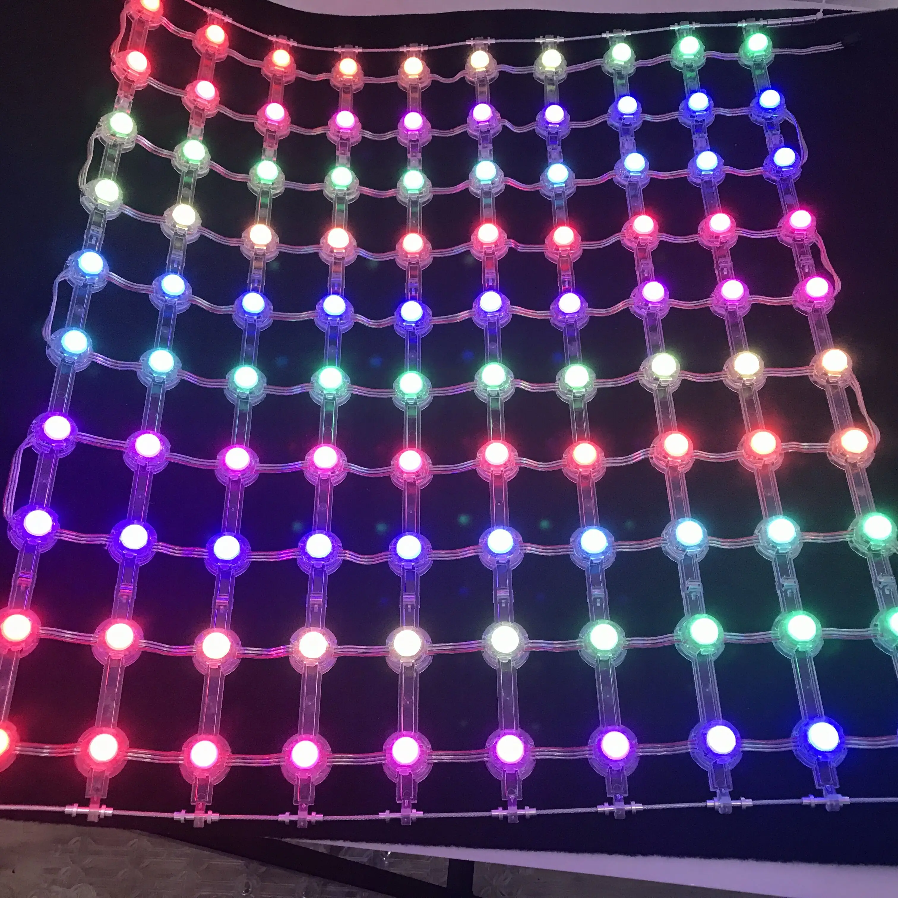 Диодная светодиодная матрица пикселей диаметром 55 мм диаметр 12 в пост. Тока 20