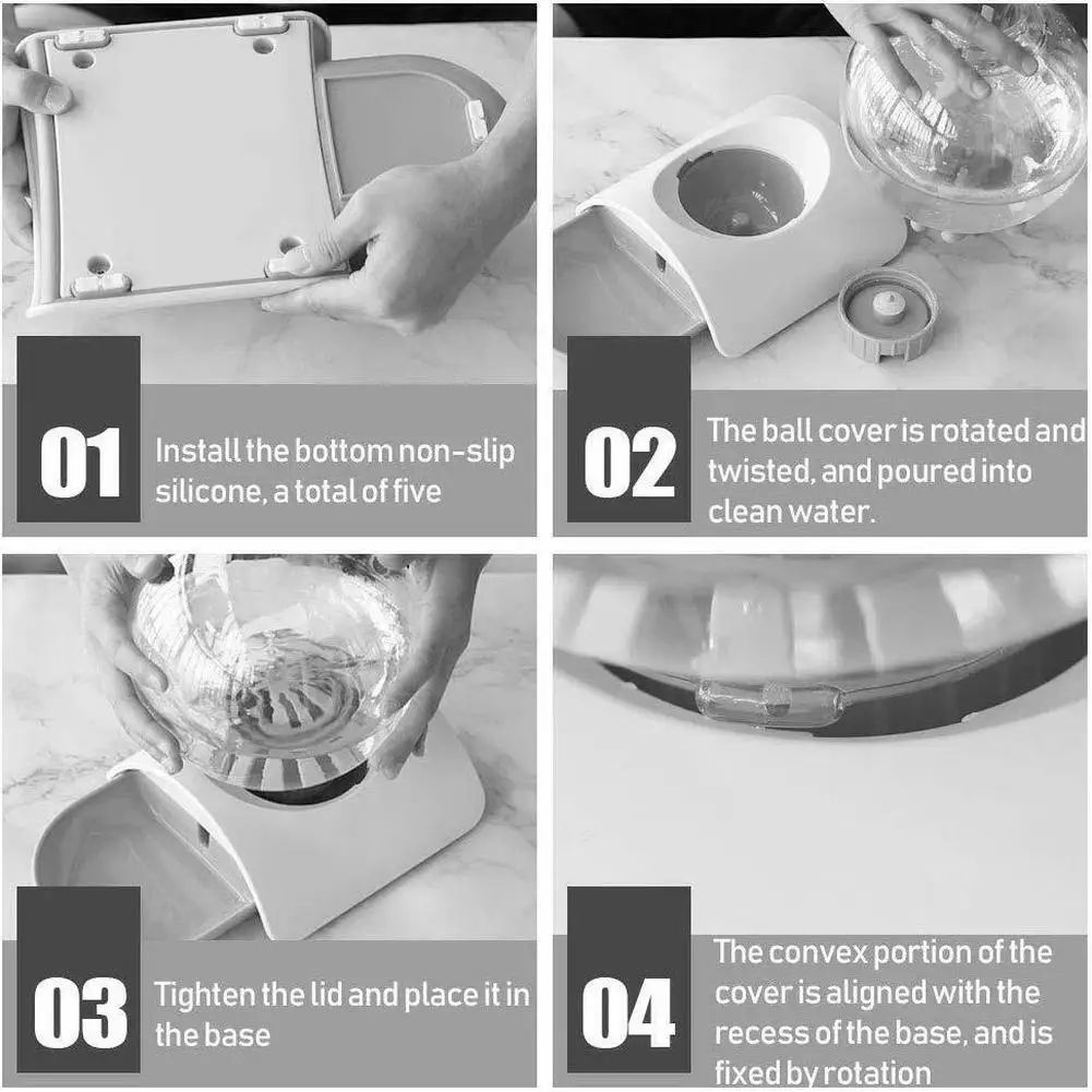 Автоматический питьевой фонтанчик для домашних животных емкость л