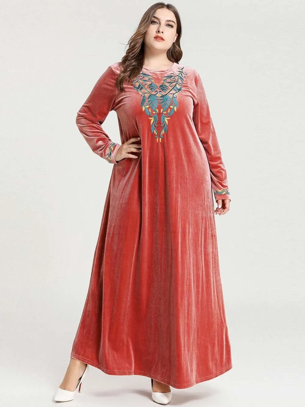 New Long Abaya Kimono Turkish Vestidos For Dubai Women | Тематическая одежда и униформа